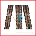 Barril de tornillo cónico 65/132 para tubería de CPVC